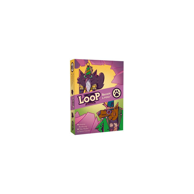 Jeu de société The loop pack de personnages Brigade à poil